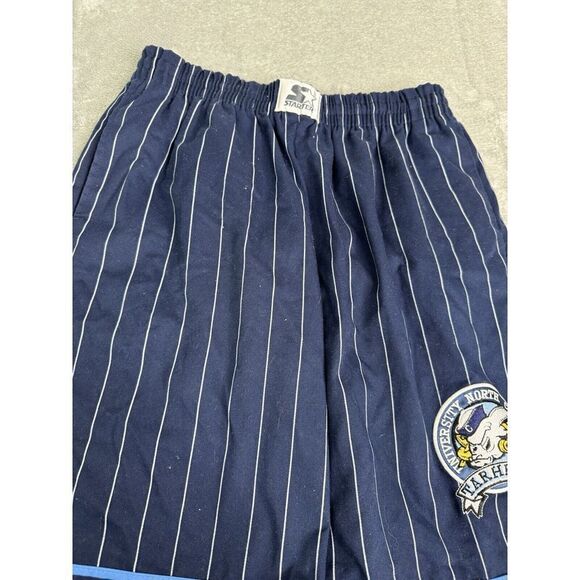 Vintage 90s UNC Tar Heels Starter Shorts Men's Size Small Blue - Picture 6 of 13